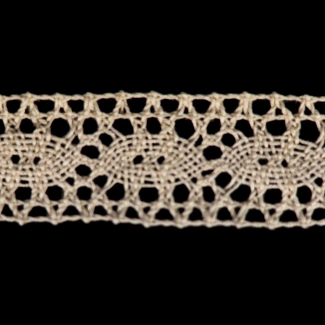 25mm Cream Crochet Lace, 25m