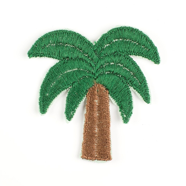 Palm Tree Patch, 5pcs
