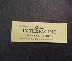Sew-on Interfacing Squares, 10pcs