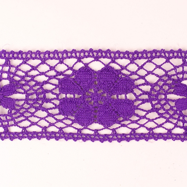 Purple Crochet Lace, 25m