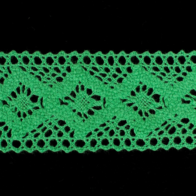 Light Green Crochet Lace, 25m