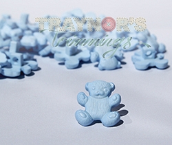 Novelty Teddy Bear Childrens Buttons, 100pcs
