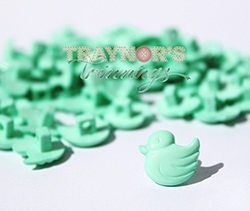 Novelty Duck Childrens Button, 100pcs