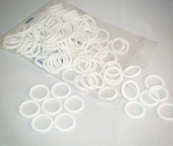 CR2 Plastic Rings, 100pcs