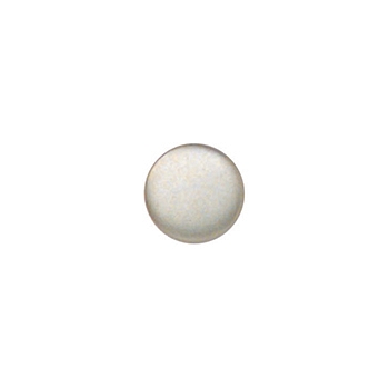 Dull Silver Mushroom Buttons, 25pcs