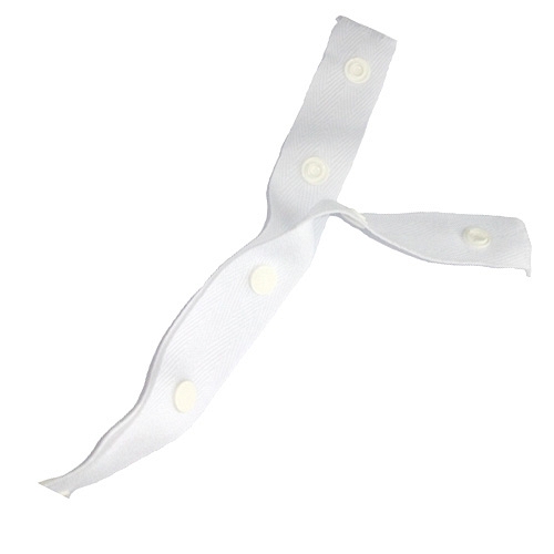 Polyester White Snap Tape – 10m