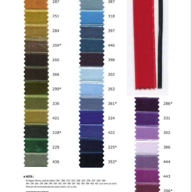 0150 Velvet Ribbon