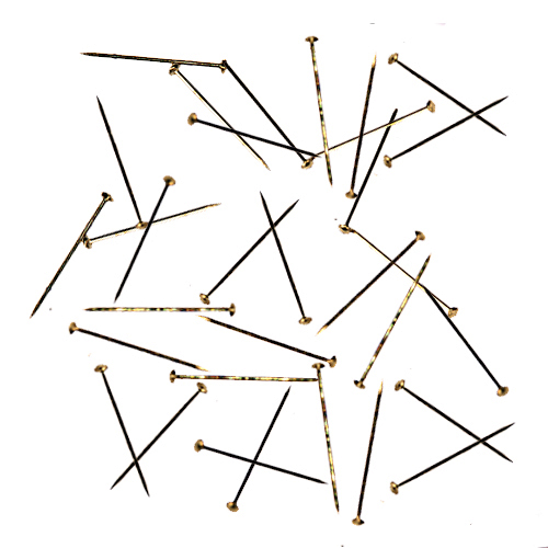 Lace Nickel Pins - 10 Cards