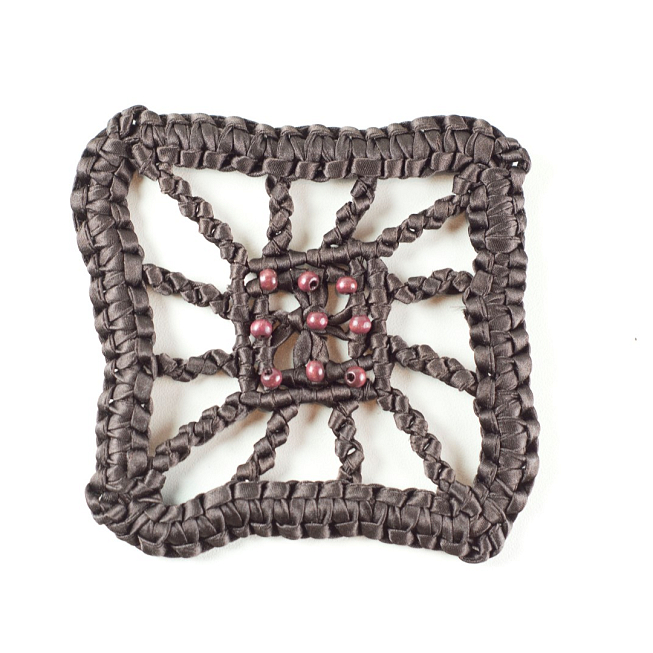 Brown Sqaure Strap Patch