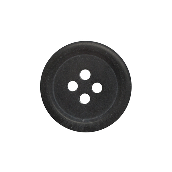 4-Hole Imitation Horn Buttons, 100pcs