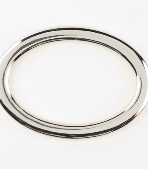 54mm Metal Oval Rings, 20pcs