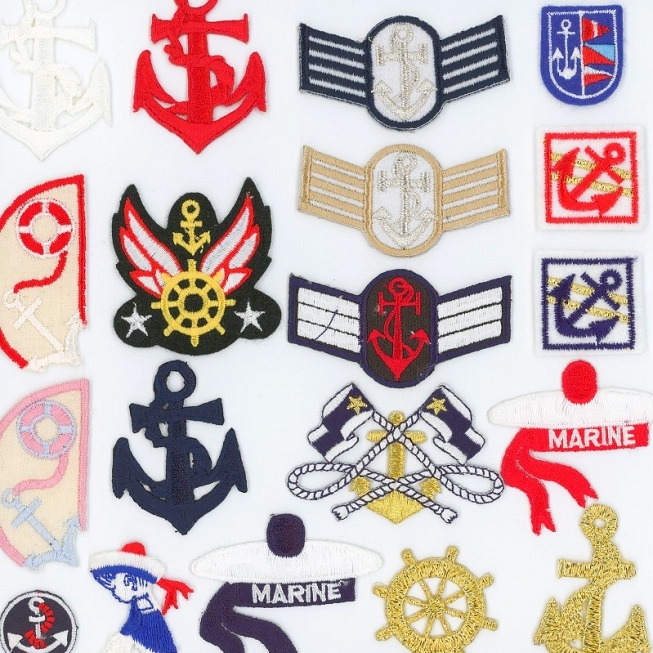 Assorted Sailor Motifs, 50pcs