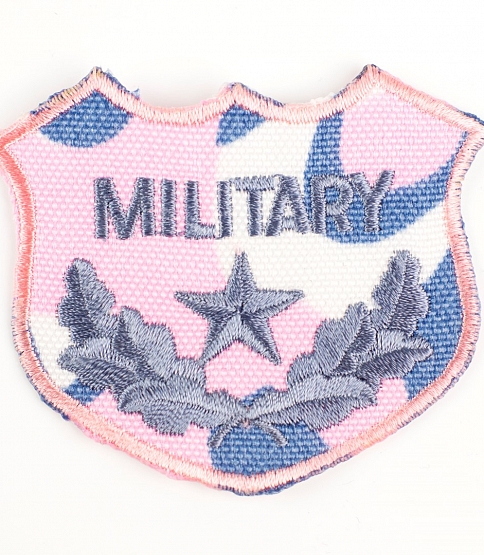 Pink Military Patch, 5pcs