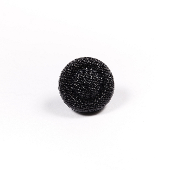 24L Black Matte Shank Button, 100pcs