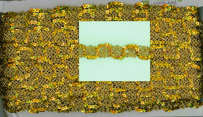 15mm Sequined Gimp Braid, 25m