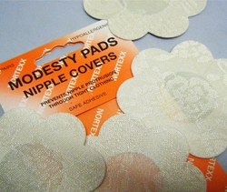 Modesty Pads - Nipple Covers, 5 Pairs