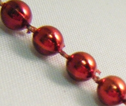 4mm Round Strung Beads, 25m