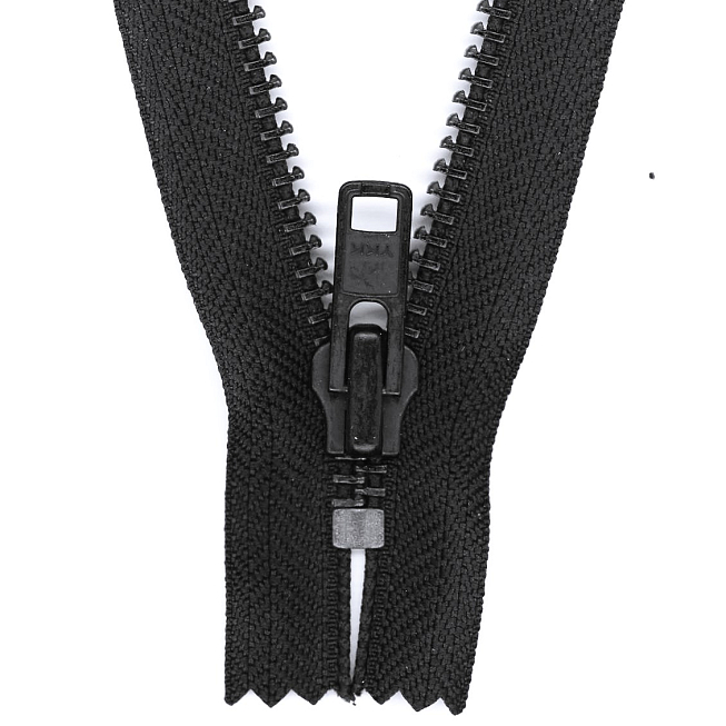 Black No.8 Closed-End Zip (4