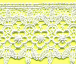 60mm Guipure Lace Edging, 13.7m