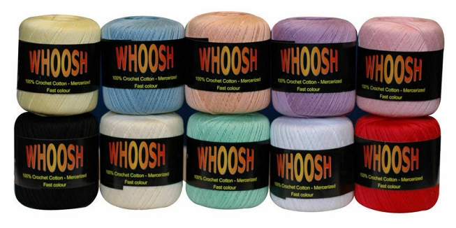 Whoosh Crochet Cotton, 318 Grams