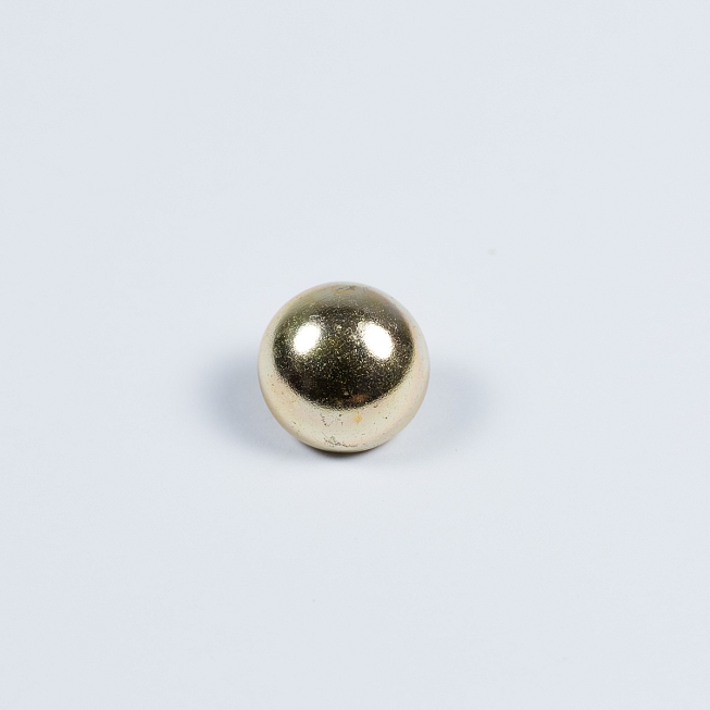 30L Gold Dome Aluminium Button, 144pcs