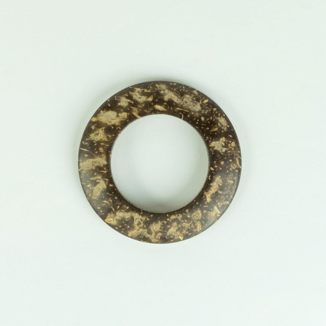 30mm Round Coconut Shell Ring Buckle