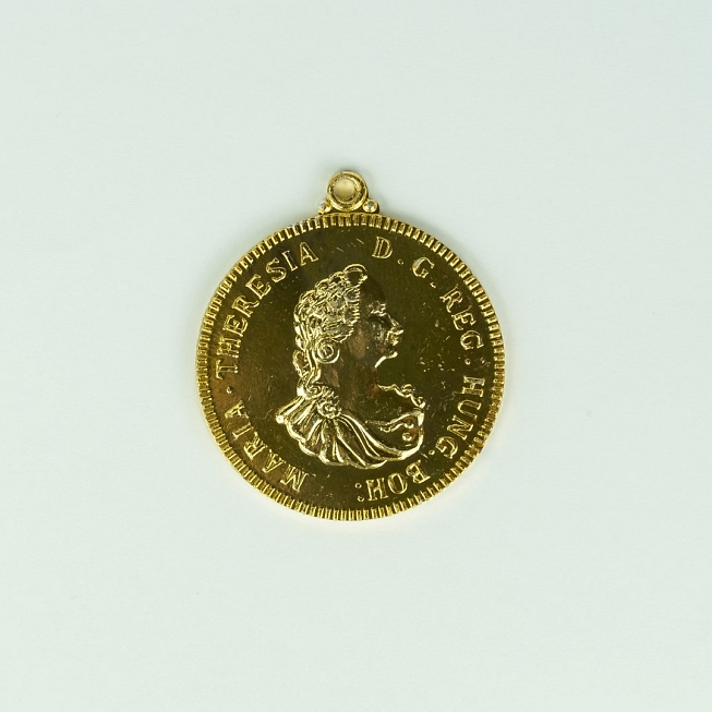 Maria Theresa Coin Pendant