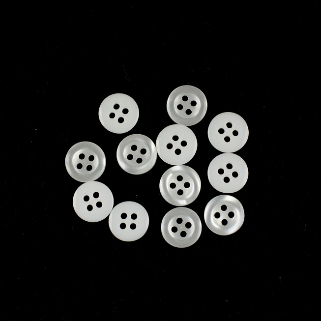 18L 4-Hole Shirt Buttons, 1,000pcs