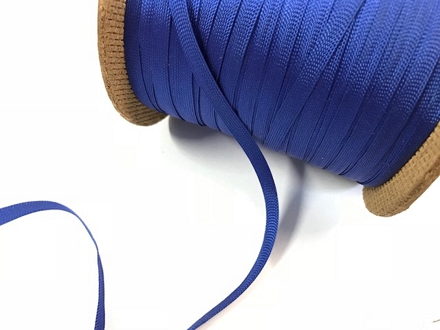 6mm Royal Blue Rayon Braid, 25m