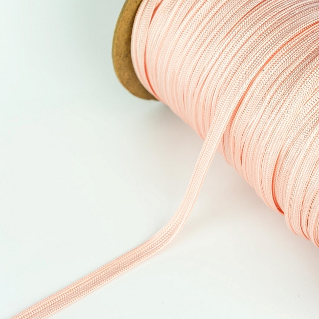 Light Pink Rayon Insertion Piping, 25m