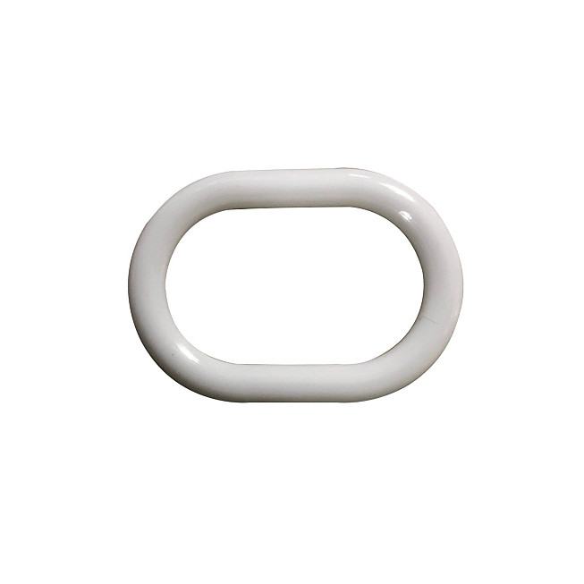 30mm Oval Plastic Rings, 100pcs