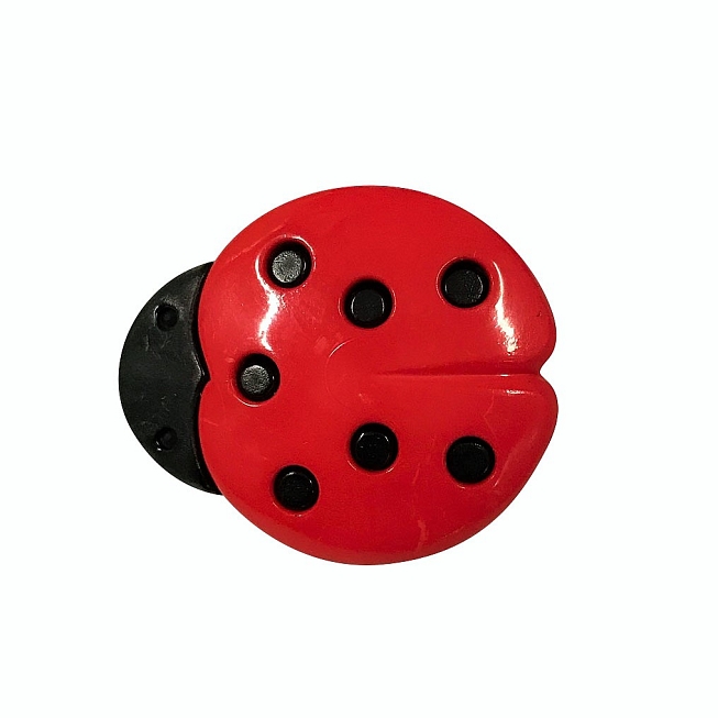 Large Ladybird Buttons, 25pcs