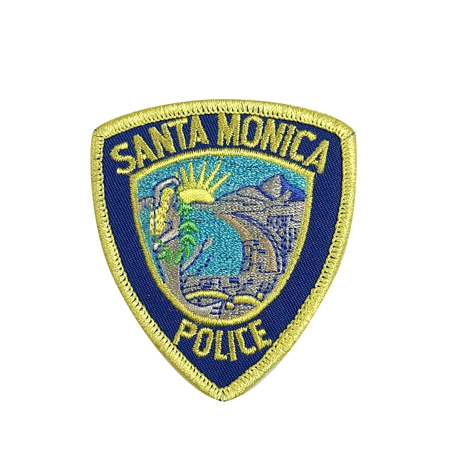 Santa Monice Police Badge, 5pcs