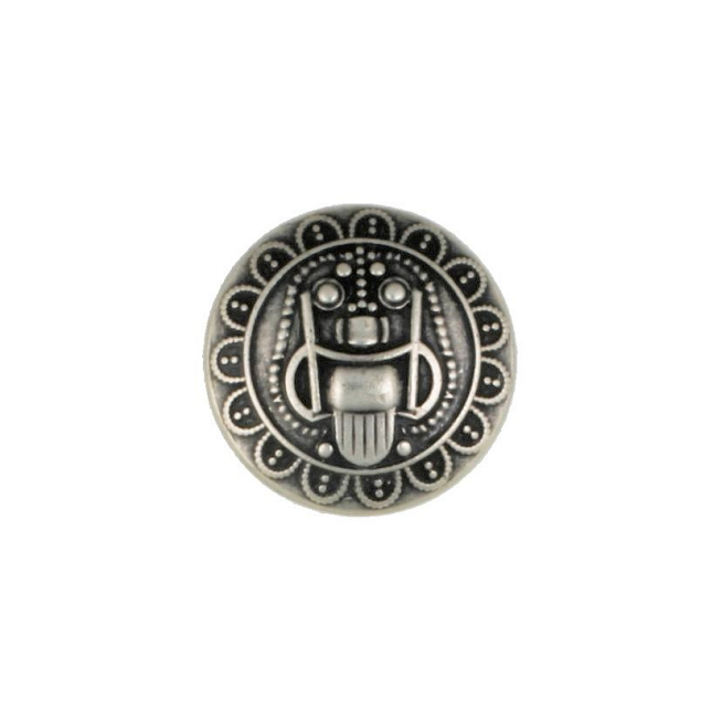 Aztec Face Metal Button, 25pcs