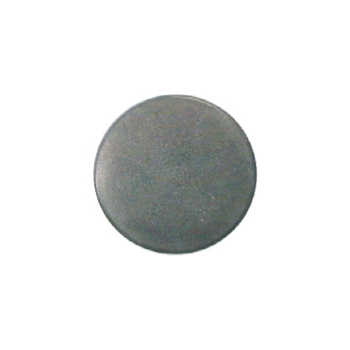 36L Gunmetal Flat Top Shank Button, 25pcs
