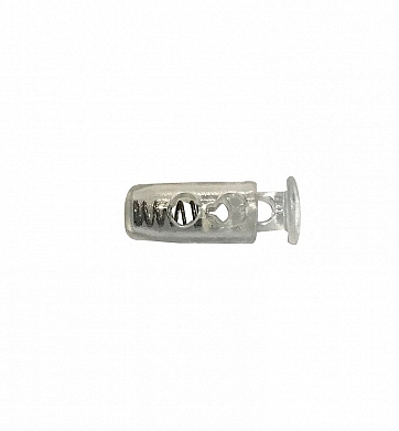 Small 2-Hole Toggle Spring Ends, 100pcs