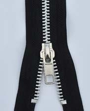 No.5 Silver Teeth Open End Zip
