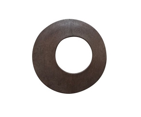 Wide Edge Imitation Wood Ring