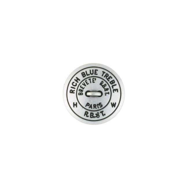 32L Rich Blue Treble Silver Button, 25pcs
