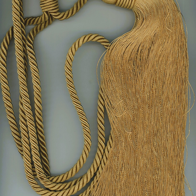 Dark Gold Tie Backs, 5 pairs