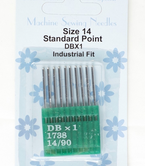 Industrial Sewing Machine Needles, 10 cards