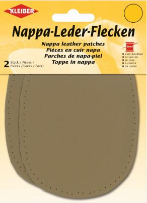 Nappa Leather Patches, 5 Pairs