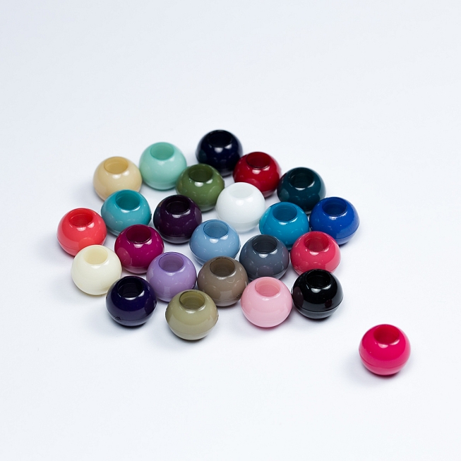 Assorted Colour Beads, 400pcs