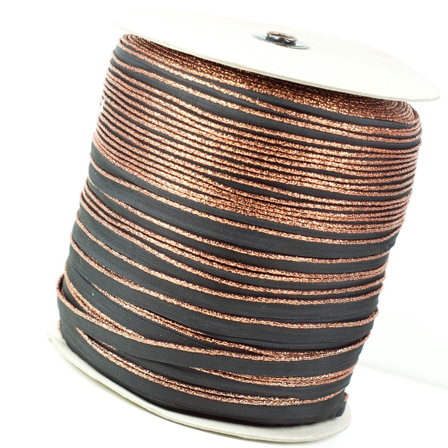 Yalulu PU Leather Edge Binding - 50 Yards Single Fold Piping Tape For Sewing & Crafts (Black, 0.39")